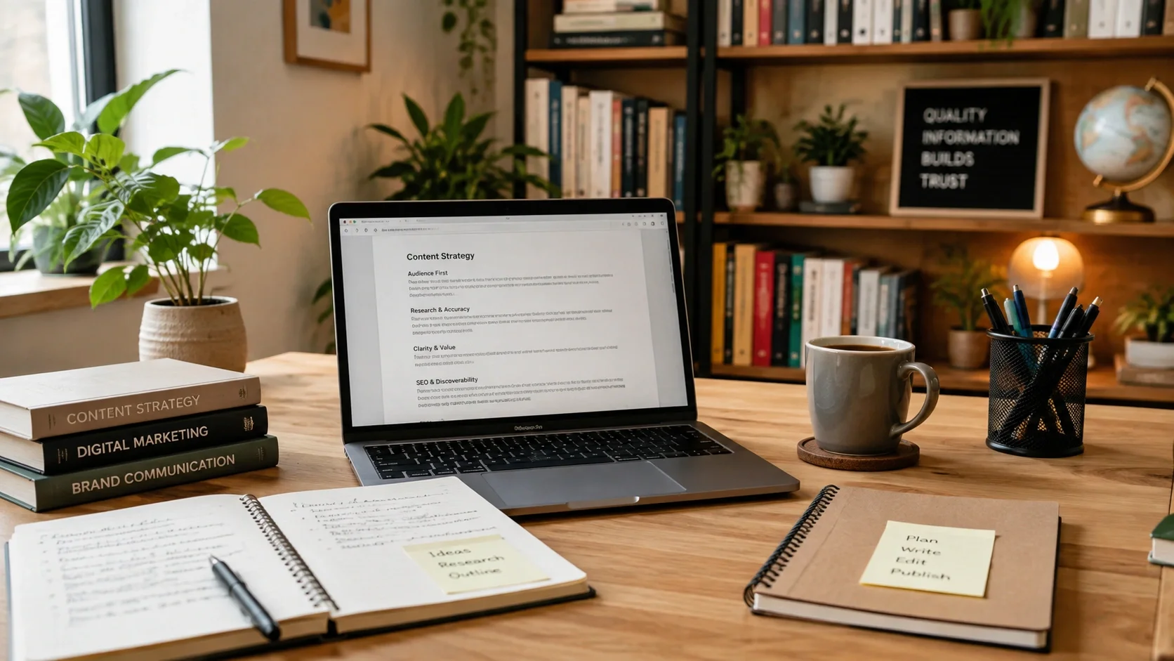DresserAdvisor content creation process - research, writing, and review