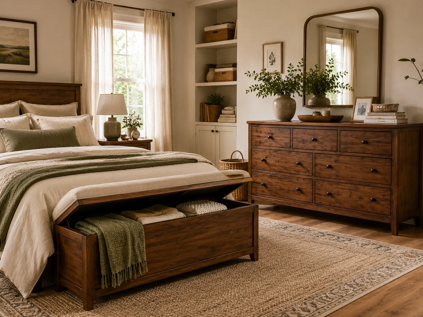 Bedroom Storage - Smart organization ideas
